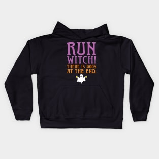 Halloween Workout Tank - Run Witch! Kids Hoodie